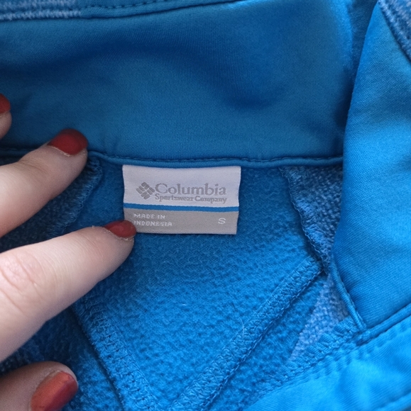 Columbia Womens Small Blur Quarter Zip - Picture 5 of 8